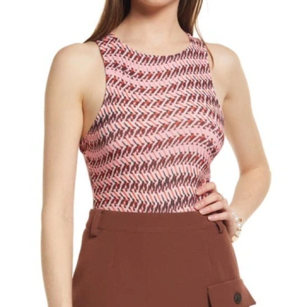 NEW Open Edit Geometric‎ Bodysuit